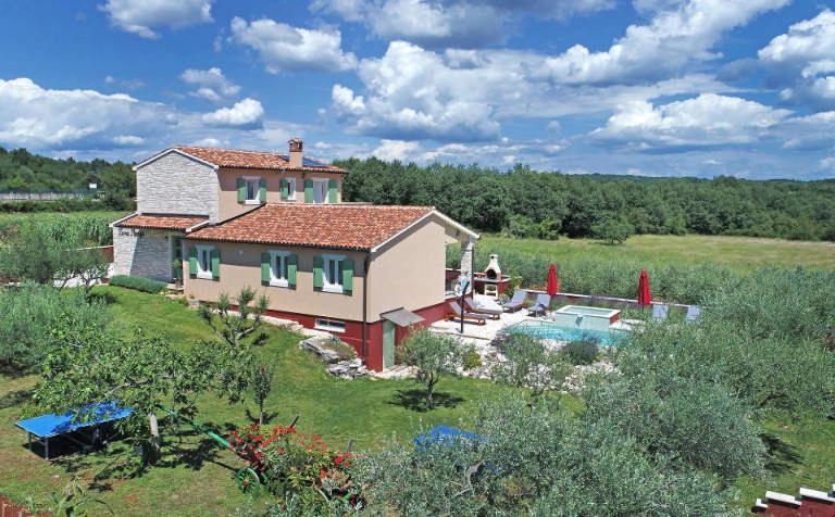 Villa Nona Marija Sveti Lovrec Pazenaticki Luaran gambar