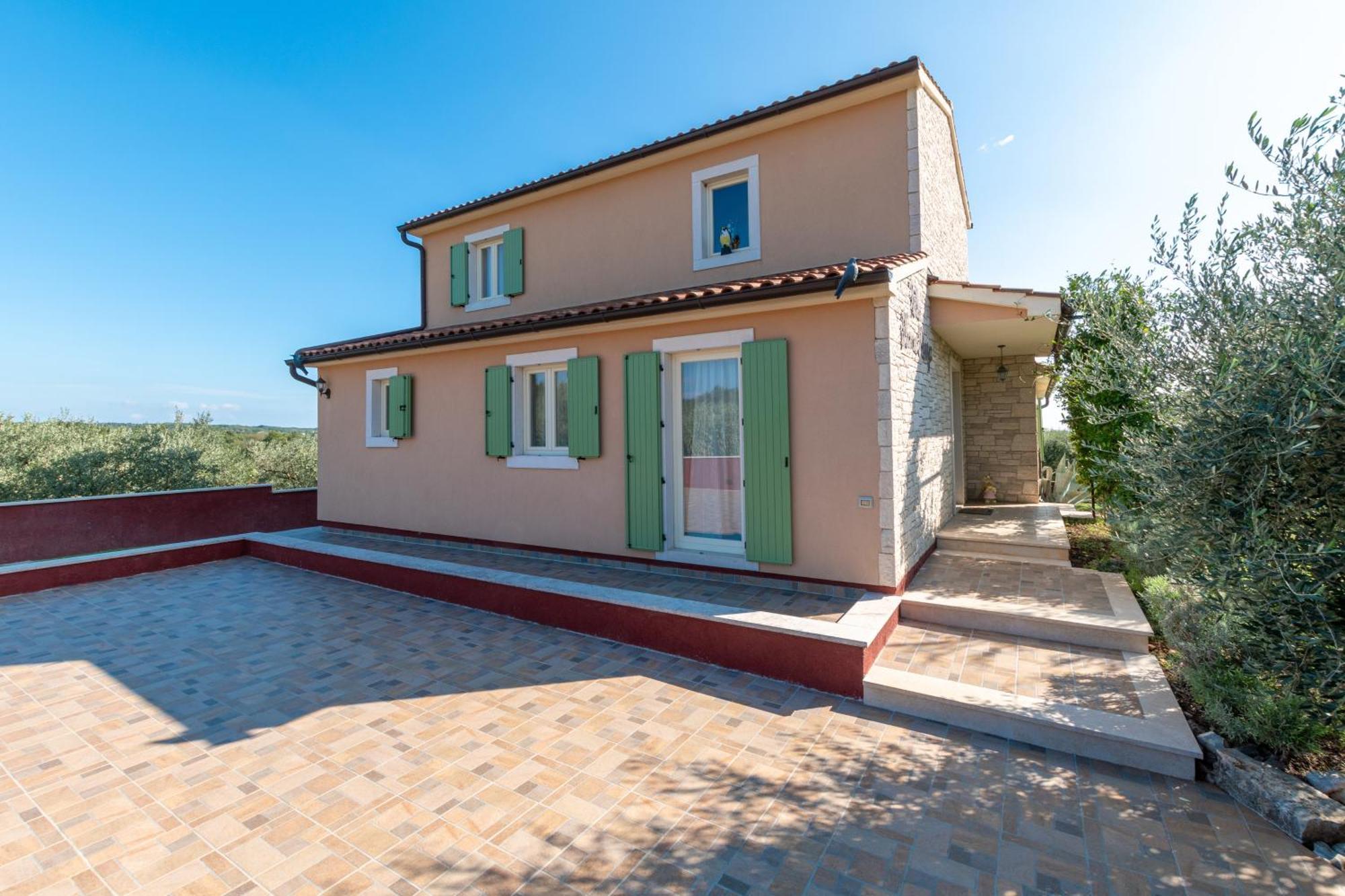 Villa Nona Marija Sveti Lovrec Pazenaticki Luaran gambar