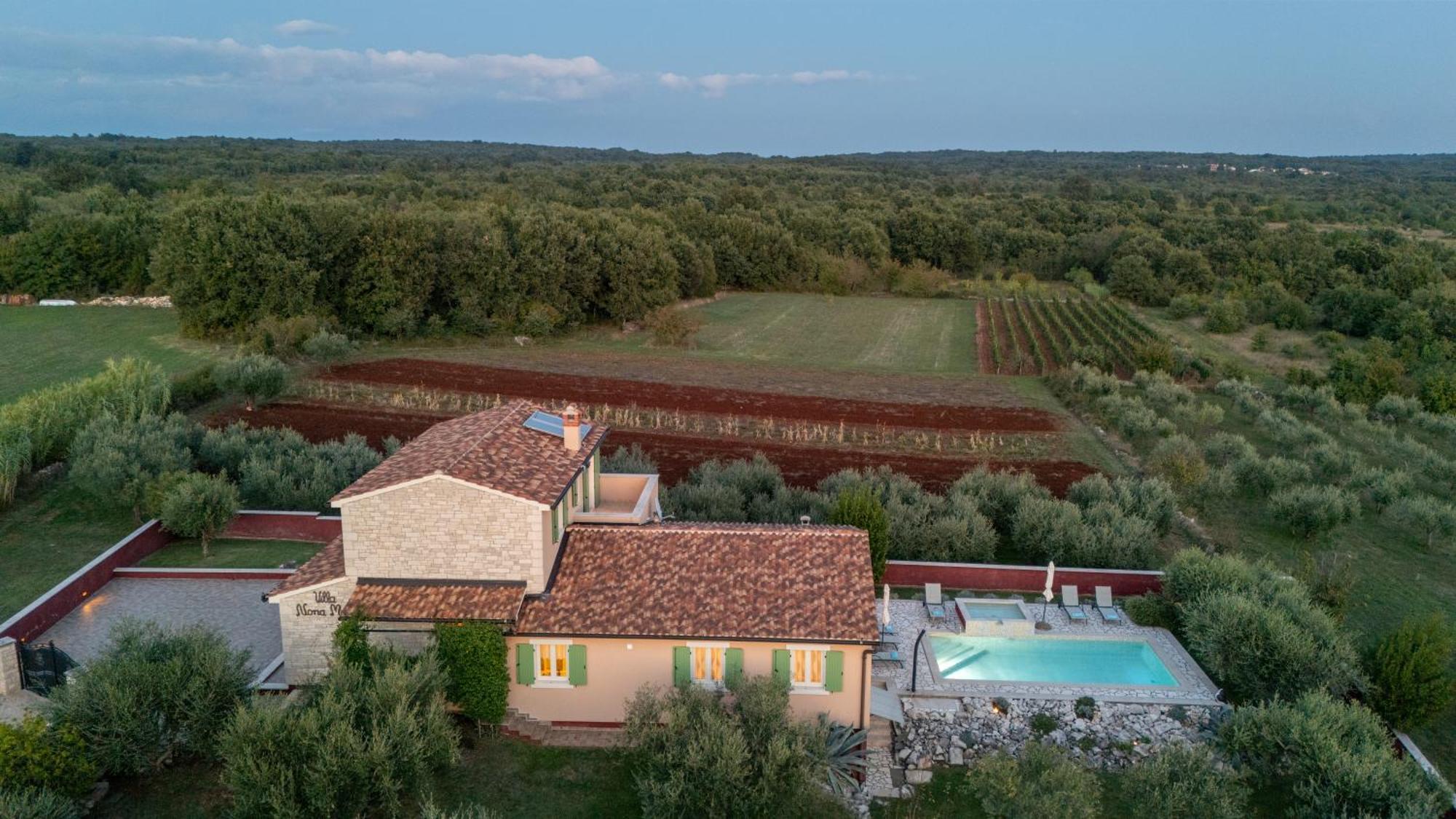 Villa Nona Marija Sveti Lovrec Pazenaticki Luaran gambar